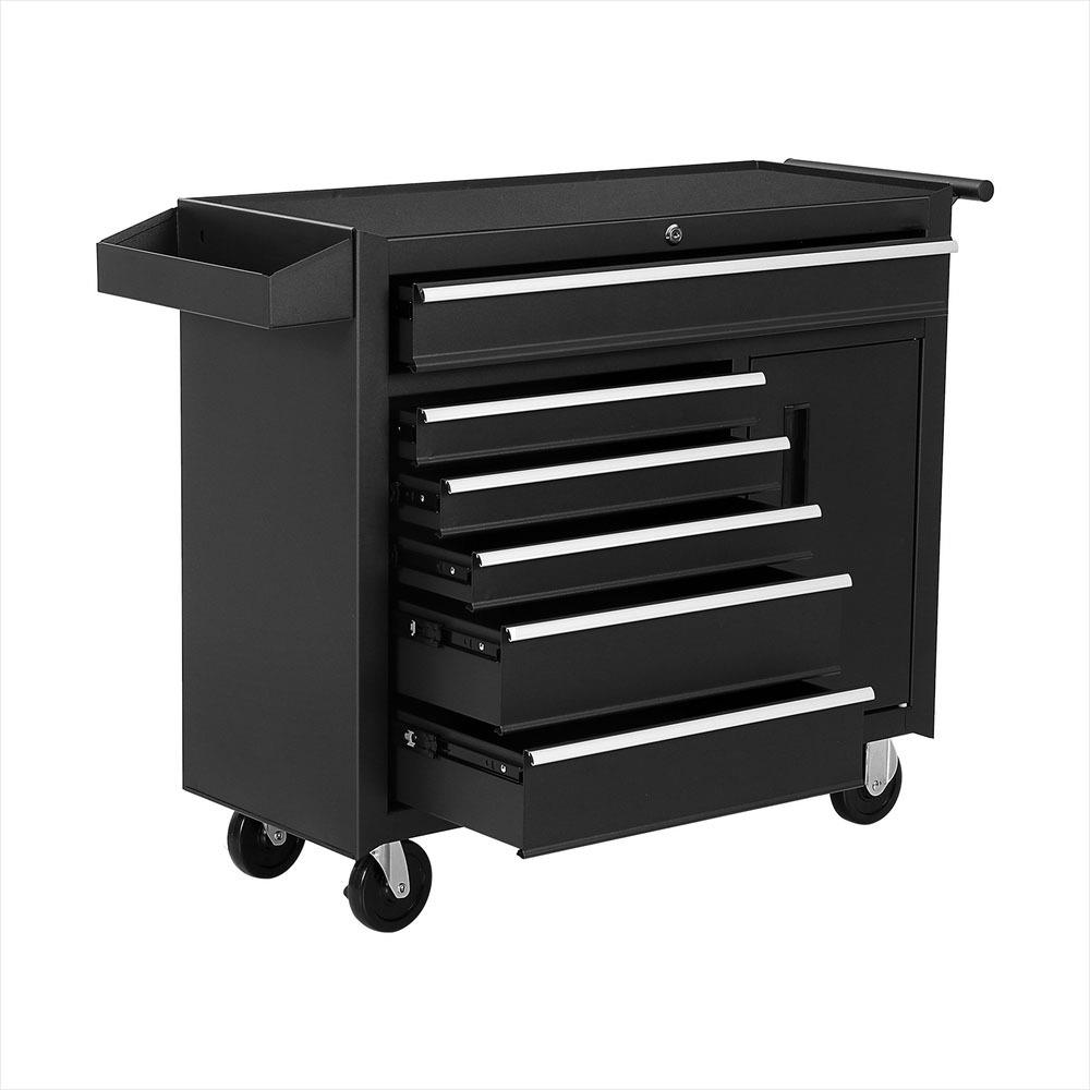 Tools Trolley For Workshop - &6 Drawer Tool Box Chest Cabinet