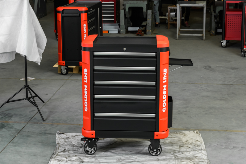for·5 Drawers Black and Red  M - Tools Trolley For Workshop 评论和价格