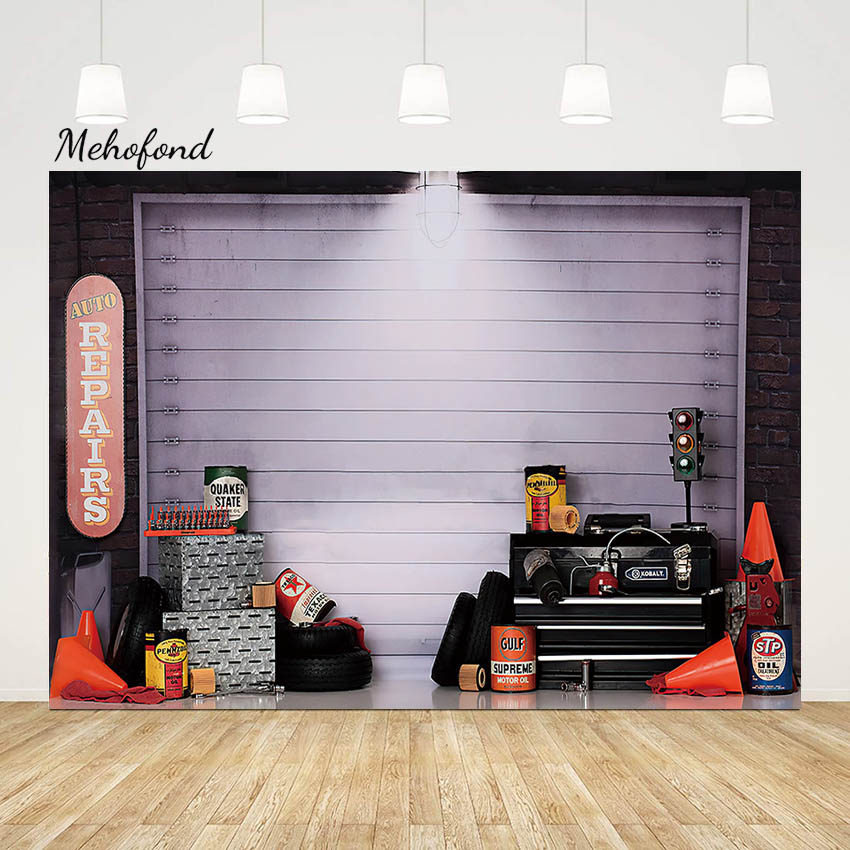 Mehofond Auto Repairs Garage P - Workshop Tools Background 评论和价格