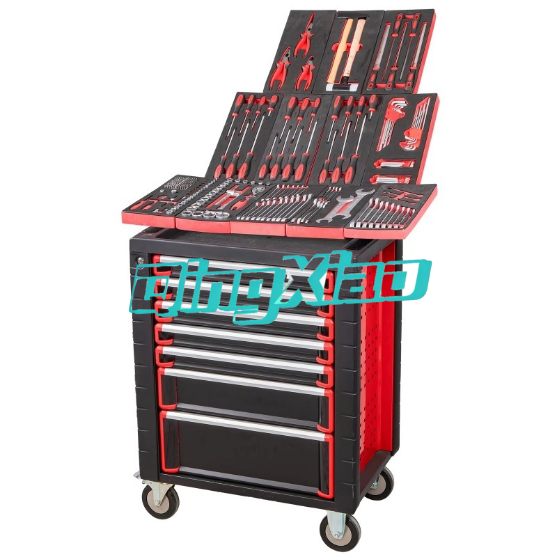 7 Drawers 250pcs Complete Tool - Tools Trolley For Workshop 评论和价格