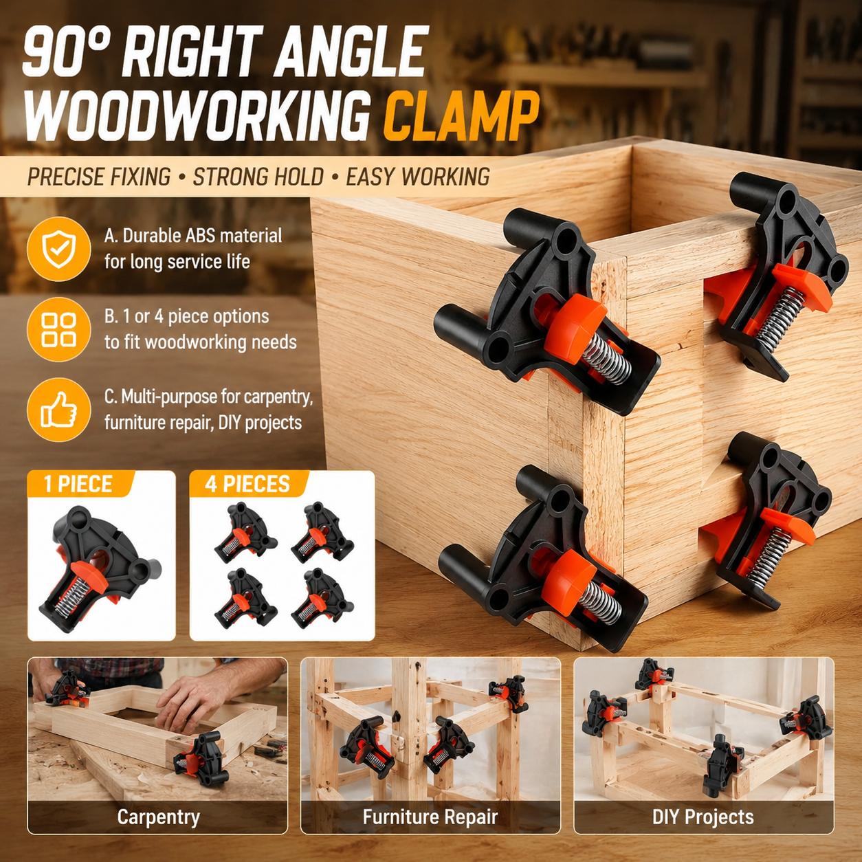 Premium Woodworking Carpentry  - Angle Clamp 90 评论和价格