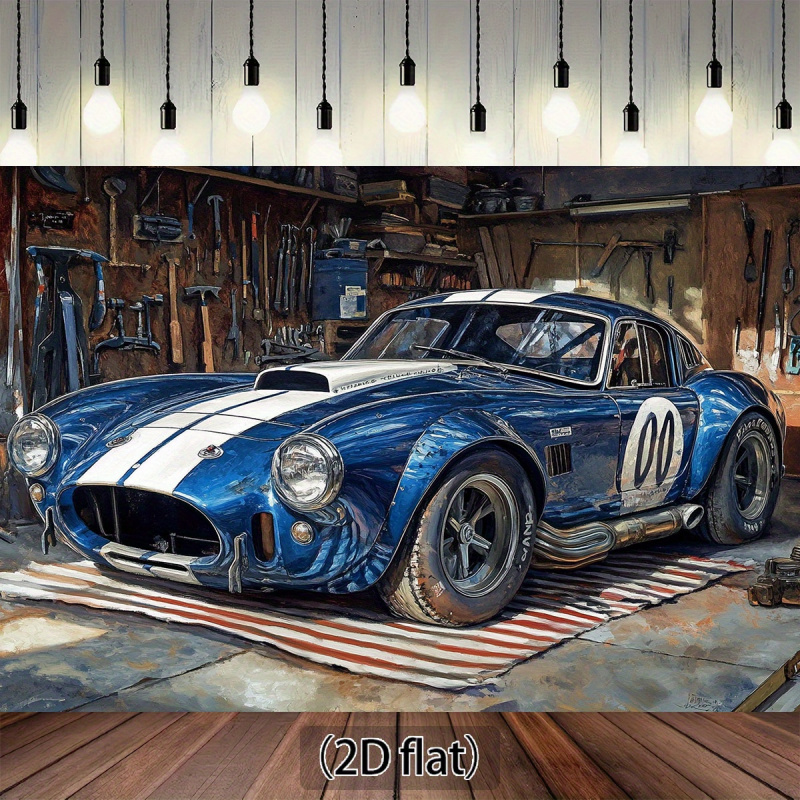 1Vintage Racing Garage Backgro - Workshop Tools Background 评论和价格