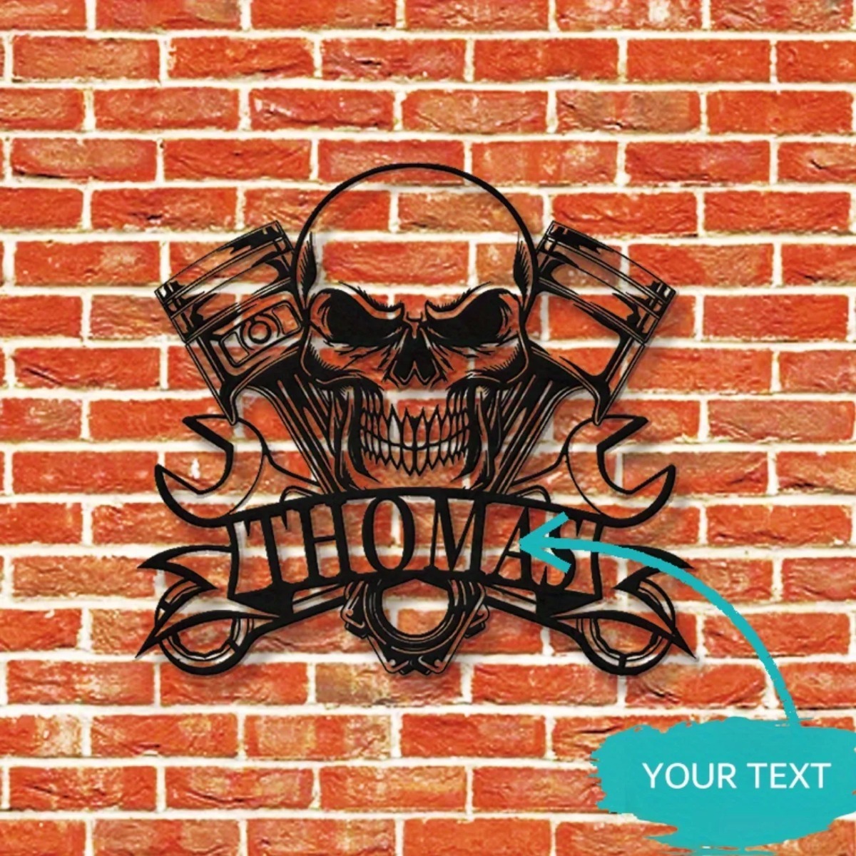 Custom Personalized Metal Wall - Workshop Tools Needed 评论和价格