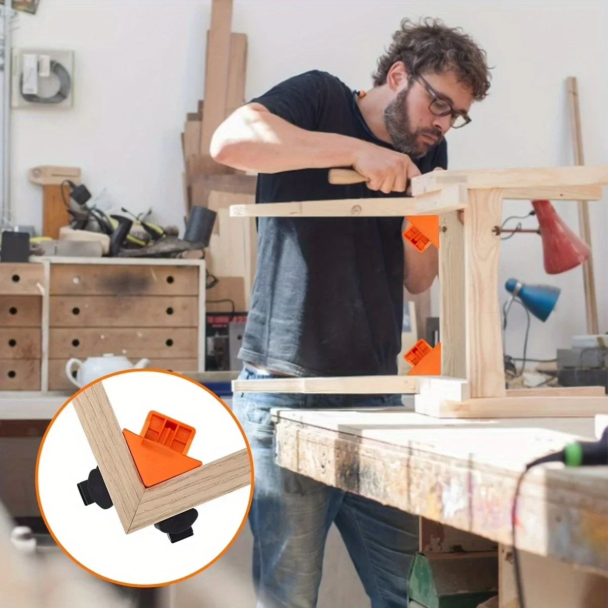 Right Angle Woodworking Clamp  - Angle Clamp 90 评论和价格