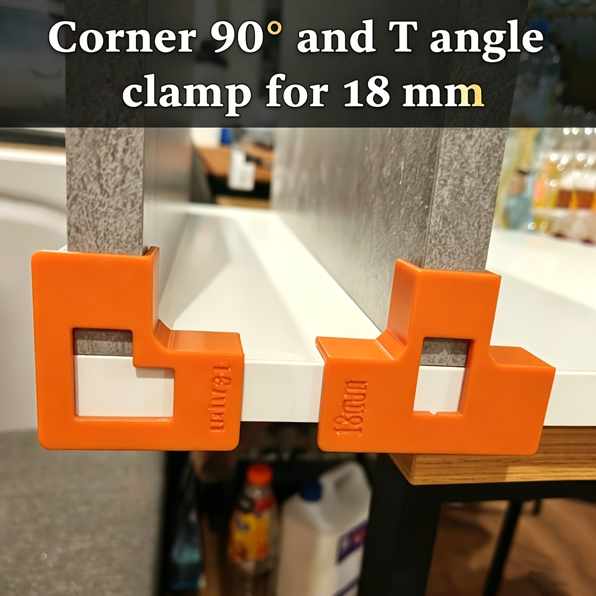 4Pcs 90° Right Angle & T‑Shape - Angle Clamp 90 评论和价格